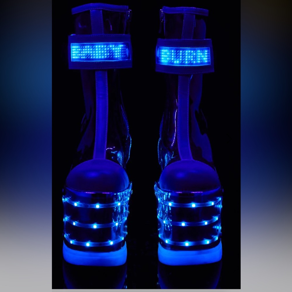Club Exx Motherboard light up platform boots